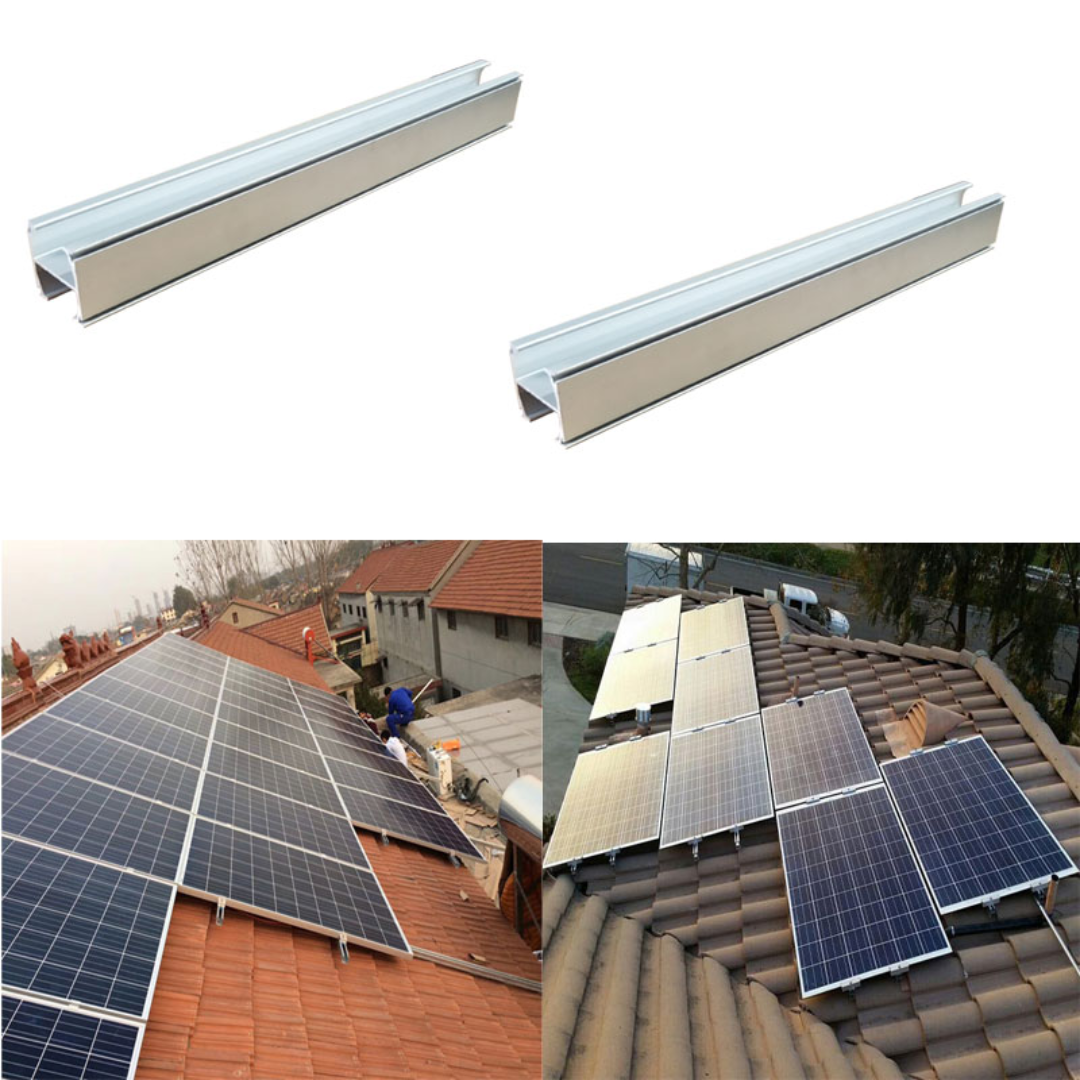 Solar Panel Mounting Roof System End Clamp Middle Clamp Solar Panel ...